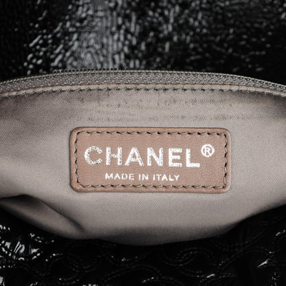 Chanel Vinyl Rock In Moscow Single Flap Black 6 of 7