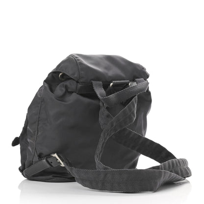 Prada Nylon Vela Medium Backpack Black 3 of 9