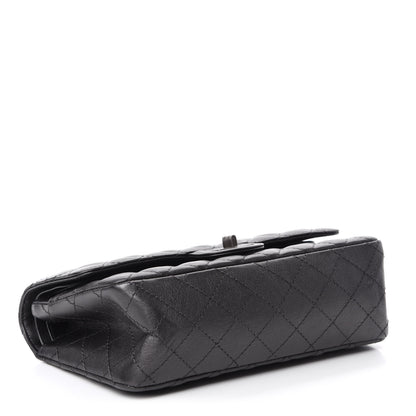 Chanel Metallic Sheepskin Quilted 2.55 Reissue 225 Flap Black 4 of 10