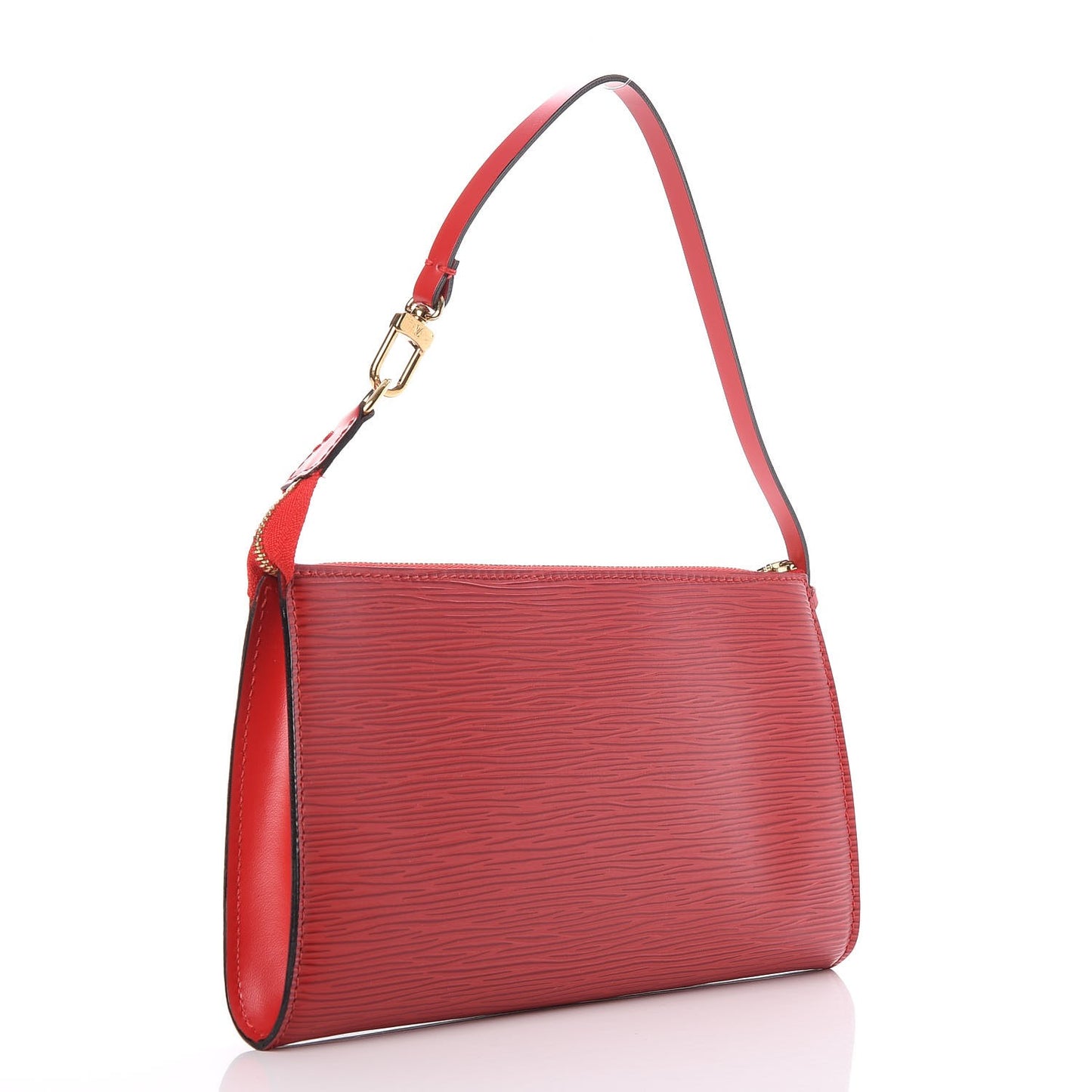 Epi Pochette Accessories 24 Castillan Red