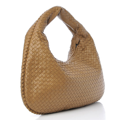 Bottega Veneta Nappa Intrecciato Large Veneta Hobo Camel 3 of 8