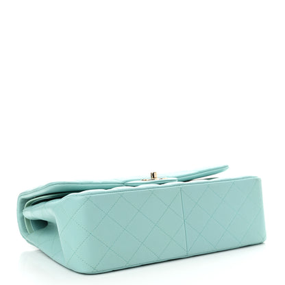 Chanel Caviar Quilted Jumbo Double Flap Light Blue 4 of 13
