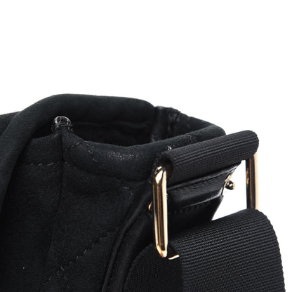 Chanel Suede Sparkling Winter Messenger Black 8 of 9