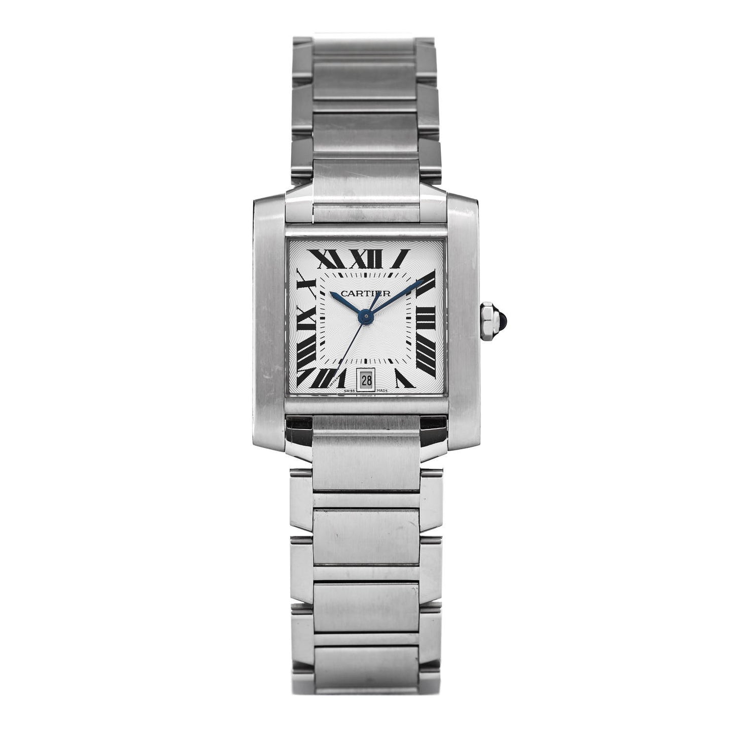 Stainless Steel 28mm Tank Francaise Automatic Watch