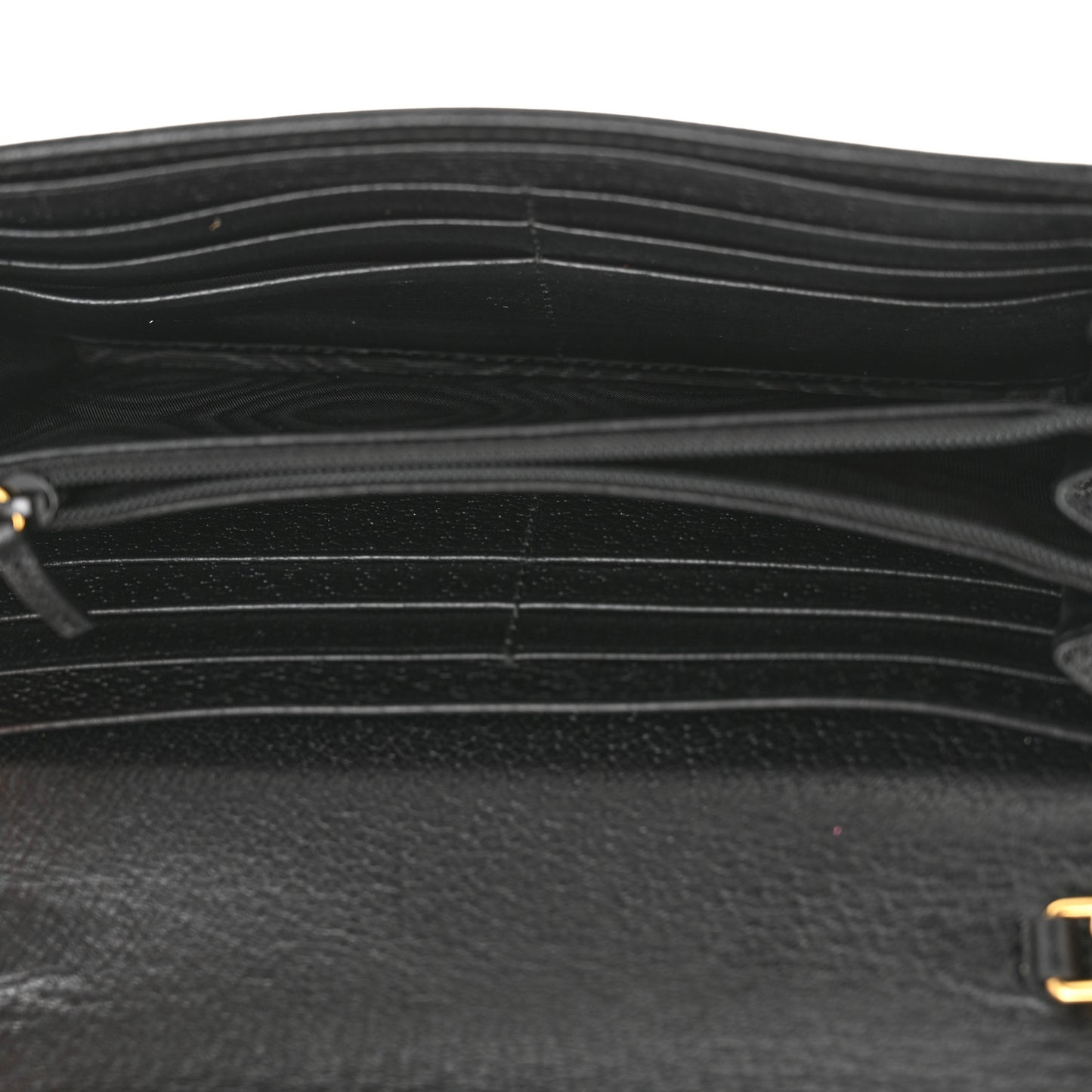 Dollar Calfskin Web Ophidia Wallet On Chain Black