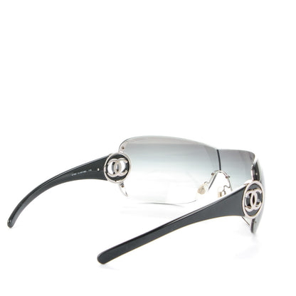 Chanel CC Sunglasses 4145 Black 4 of 8