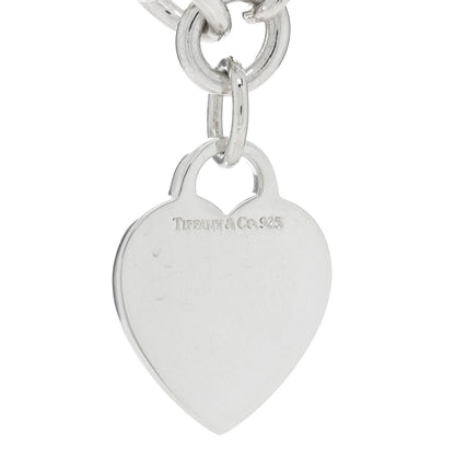 Tiffany Sterling Silver Heart Tag Toggle Necklace 4 of 4