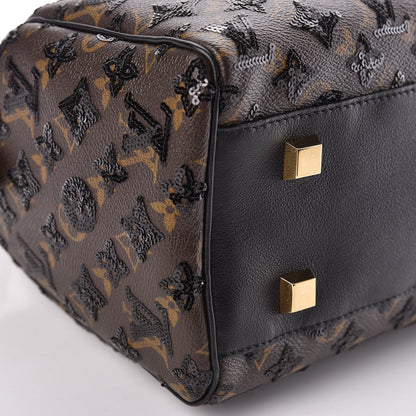 Louis Vuitton Monogram Sequins Eclipse Speedy 28 Black 9 of 11