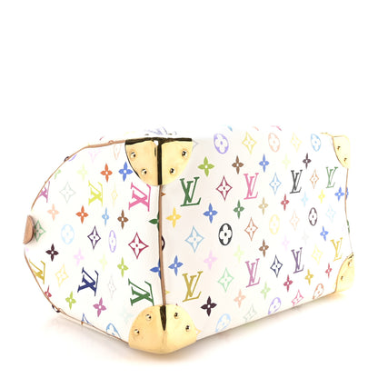 Louis Vuitton Monogram Multicolor Speedy 30 White 4 of 10