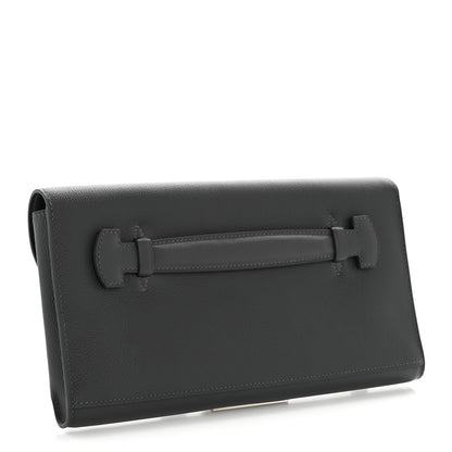 Hermes Evercolor Depechette Pouch Ardoise 3 of 13