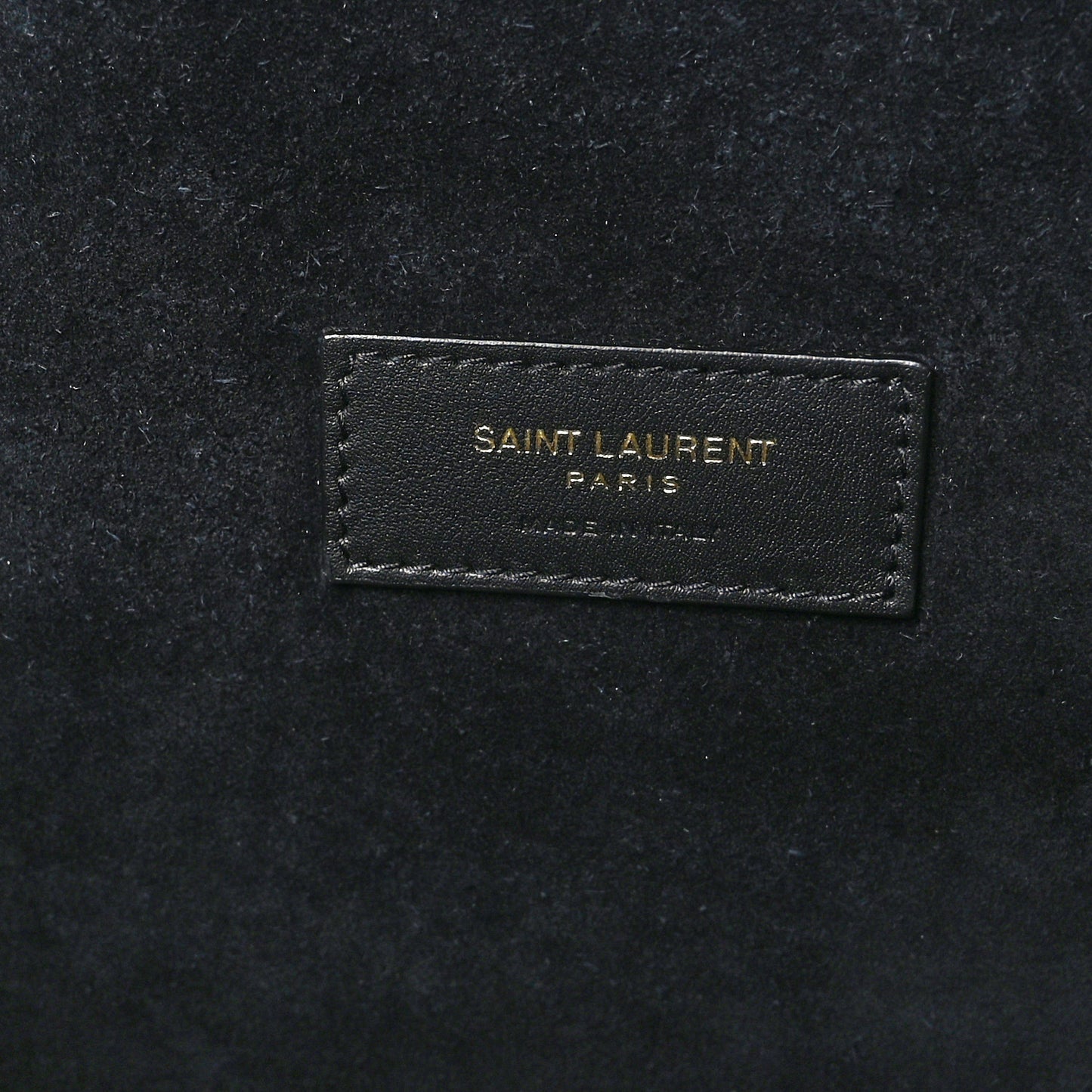 Patent Toy Shopping Tote Black