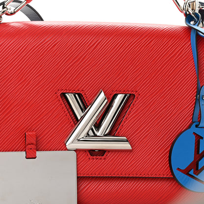 Louis Vuitton Epi Twist Braided Strap Shoulder Bag PM Coquelicot 9 of 13