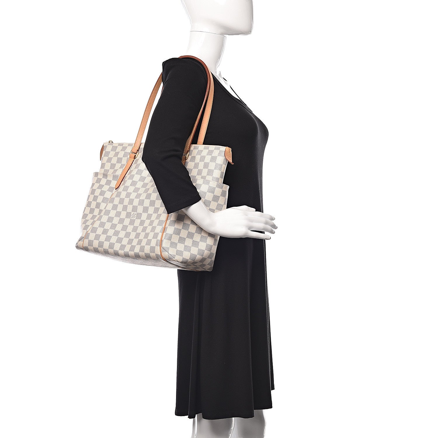 Louis Vuitton Damier Azur Totally MM 2 of 9