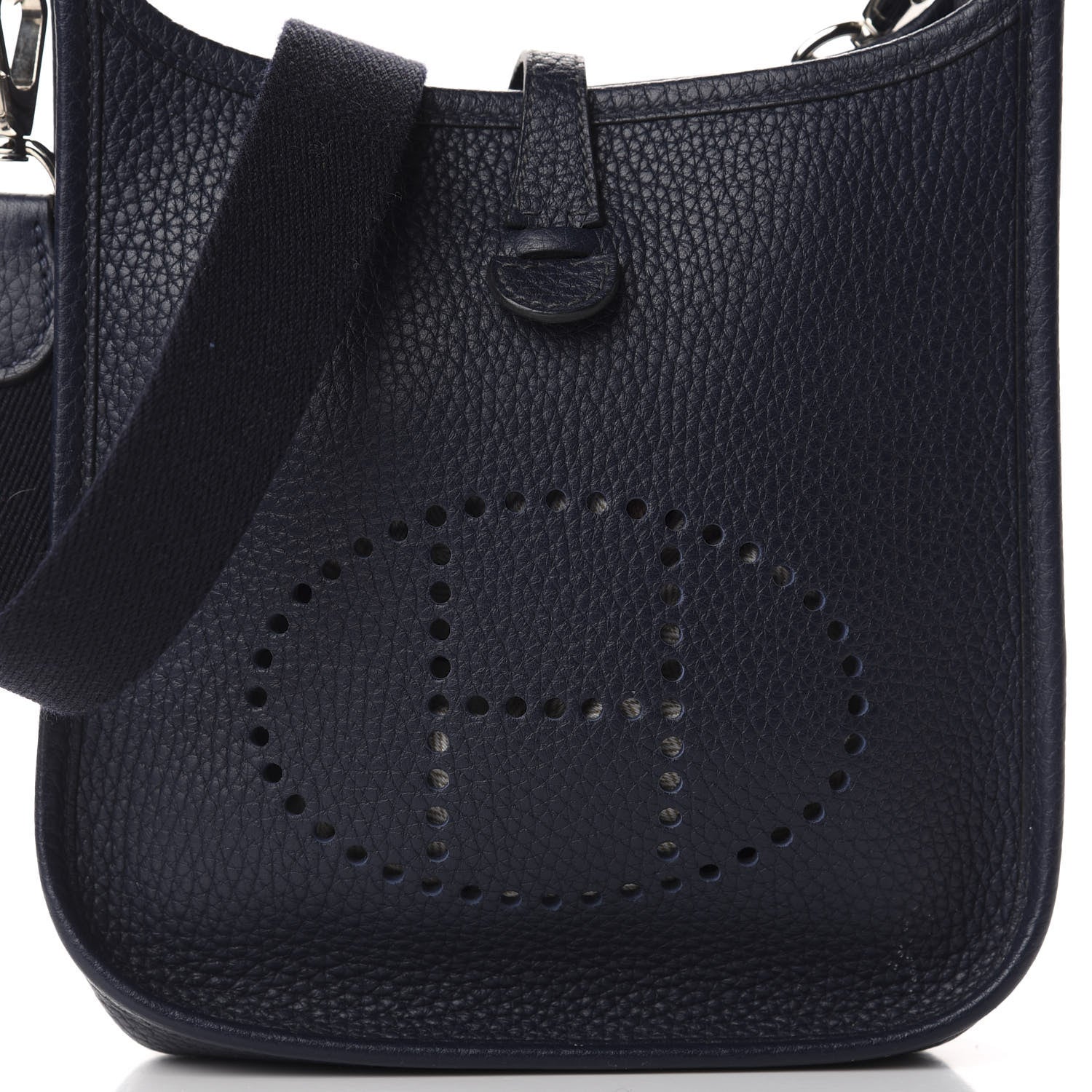 Hermes Taurillon Clemence Evelyne TPM Bleu Nuit 11 of 11