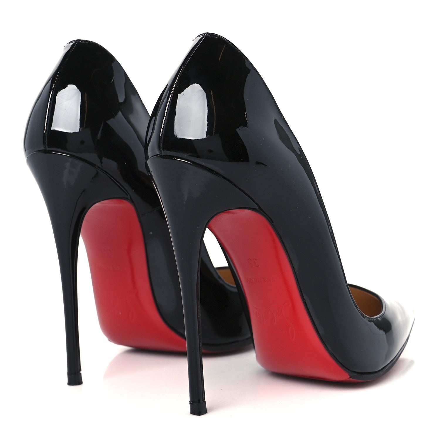 Christian Louboutin Patent So Kate 120 Pumps 35 Black 5 of 10