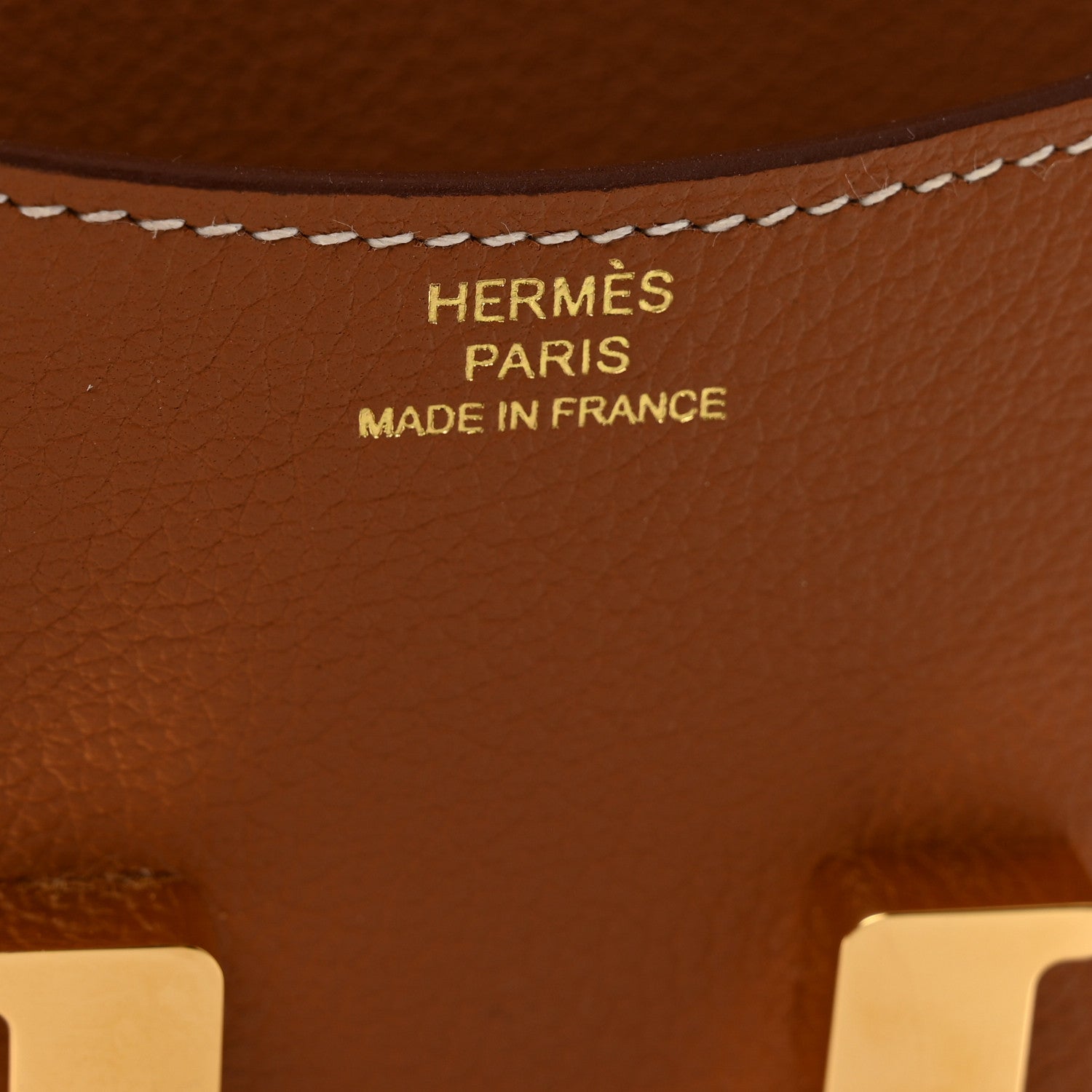 Hermes Evercolor Constance Slim Wallet Gold 7 of 7