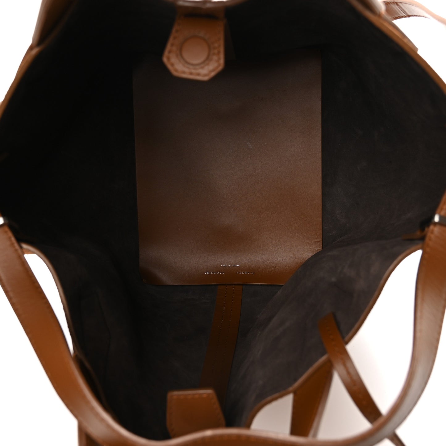 Suede Large Chelsea Tote Saddle