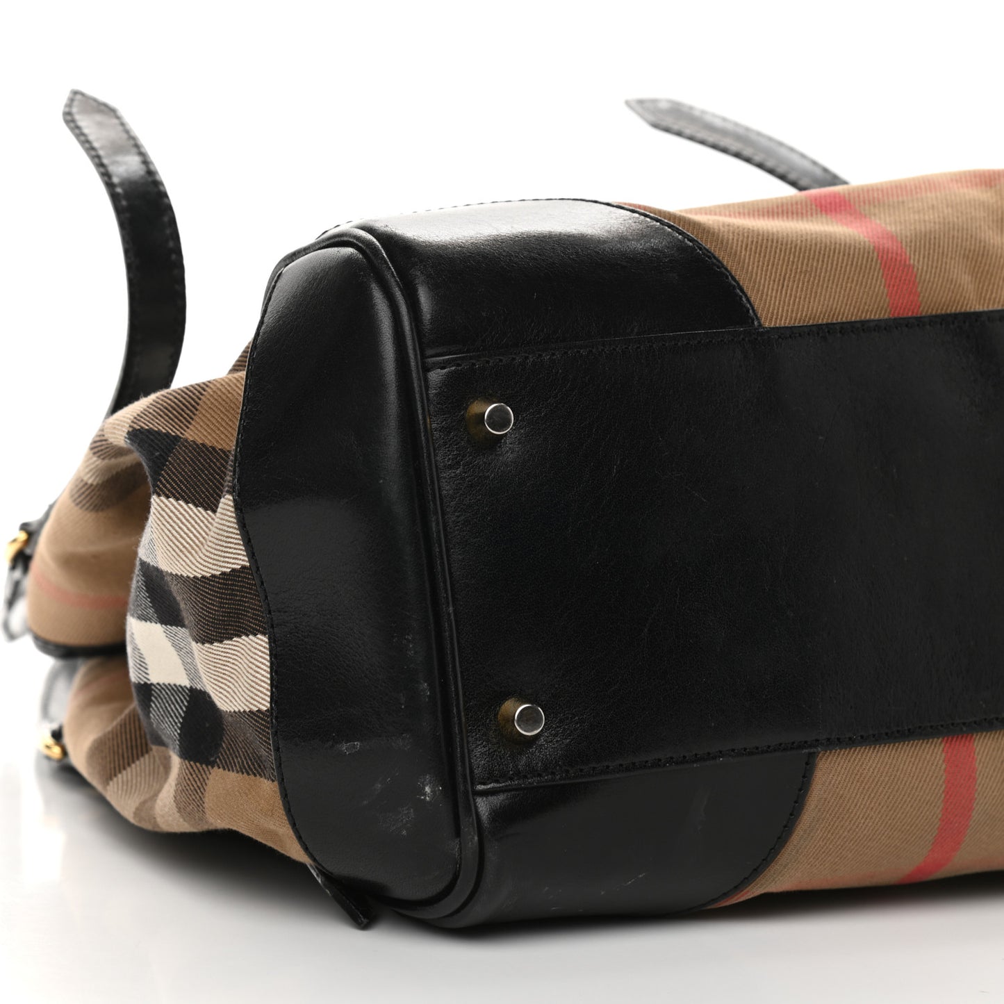 House Check Small Canterbury Tote Black