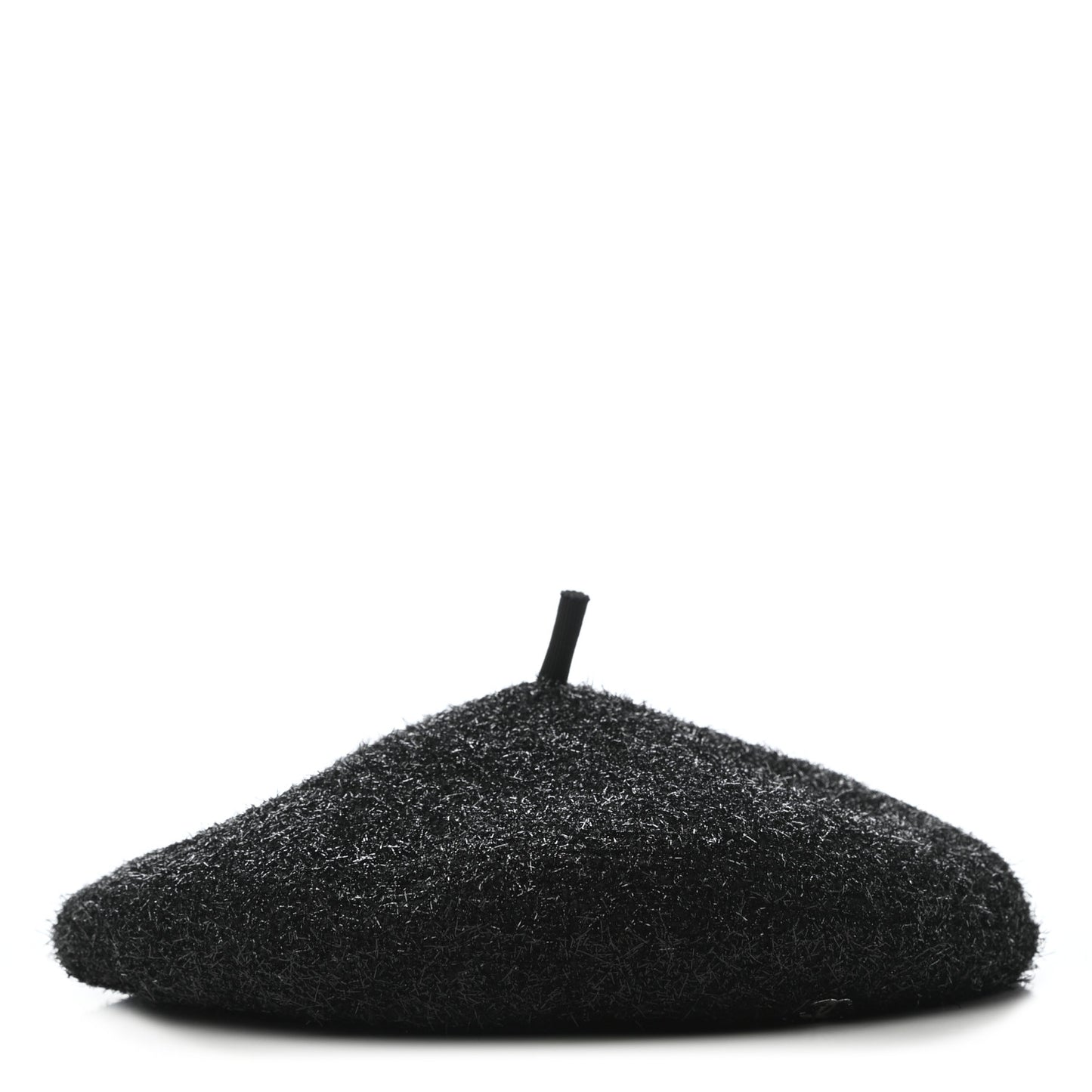 Cotton Polymide Beret Hat S Black