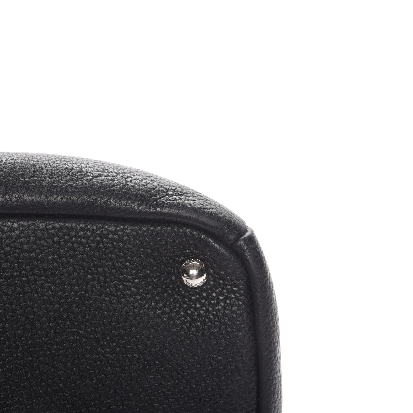 Vitello Daino Tote Nero Black
