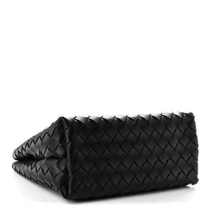 Bottega Veneta Nappa Intrecciato Small Andiamo With Chain Shoulder Bag Black 4 of 9