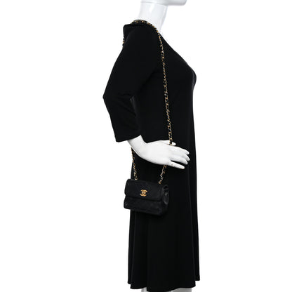 Chanel Lambskin Quilted Extra Mini Flap Black 2 of 11