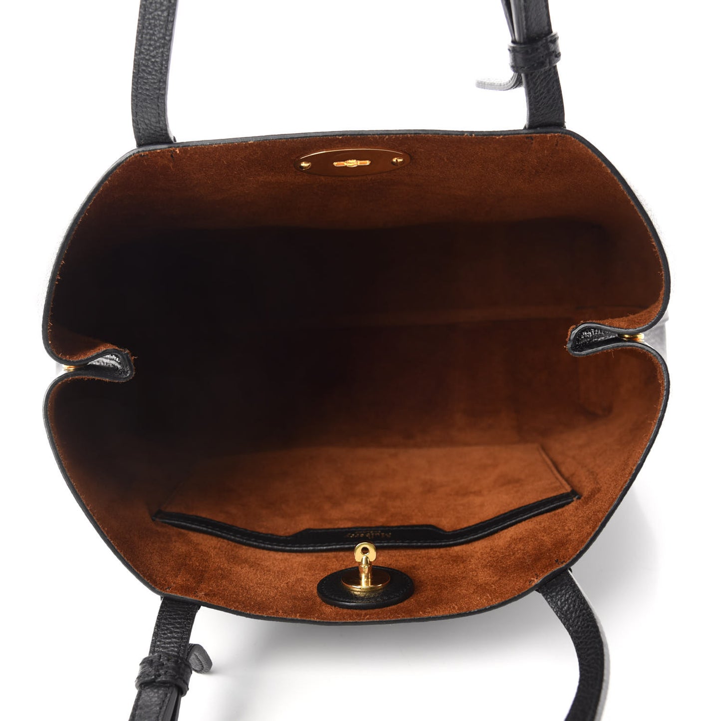 Small Classic Grain Bayswater Tote Black