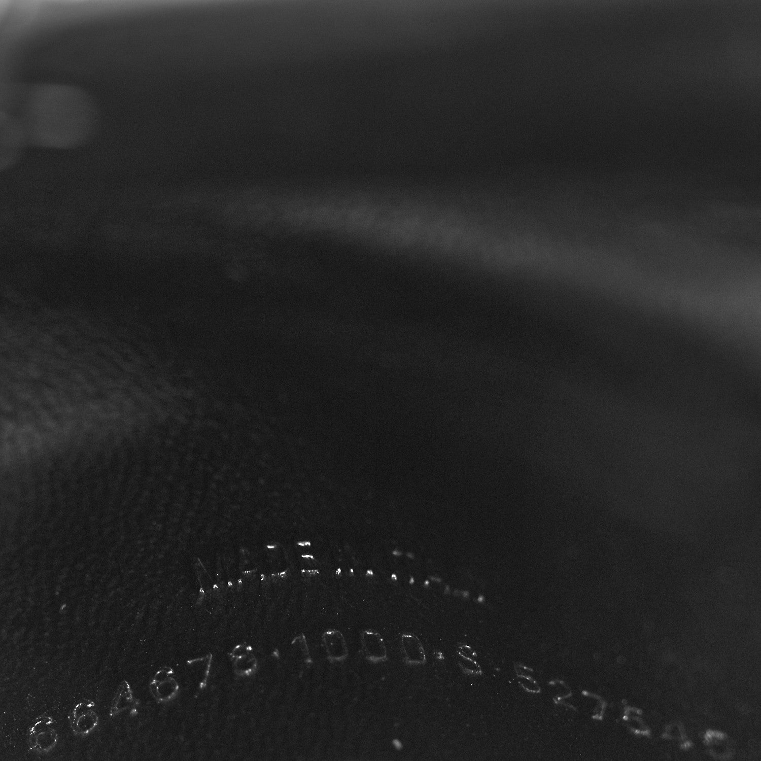 Balenciaga Shiny Calfskin Monochrome Crocodile Embossed Hourglass Top Handle Bag Mini with Chain Black 7 of 10