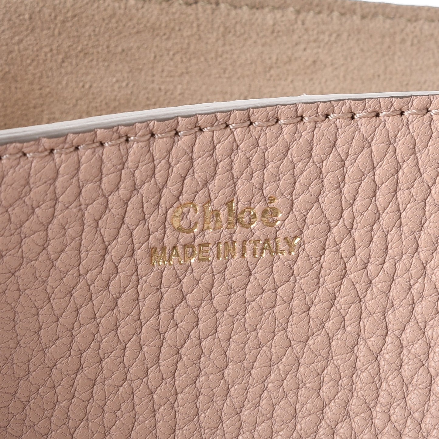 Grained Lambskin Drew Shoulder Bag Cement Pink