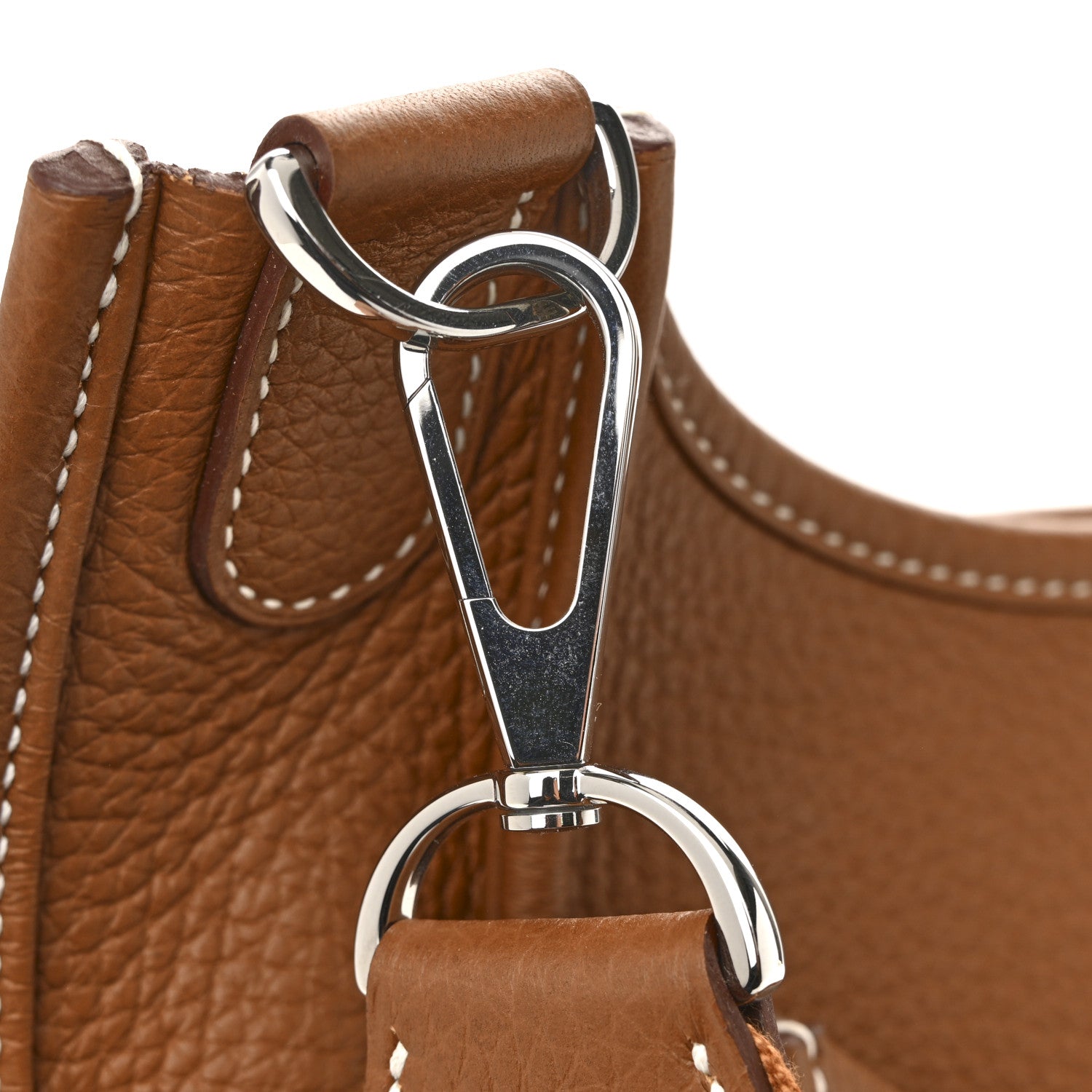 Hermes Taurillon Clemence EVELYNE III PM Gold 12 of 13