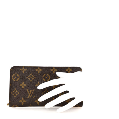 Louis Vuitton Monogram Porte-Monnaie Zippy Wallet 2 of 6