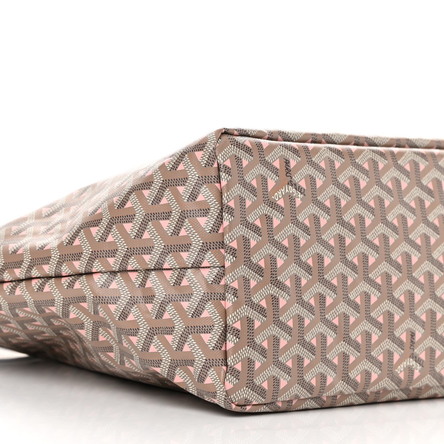 Goyard Goyardine Saint Louis Claire Voie PM Grege Powder Pink 9 of 11
