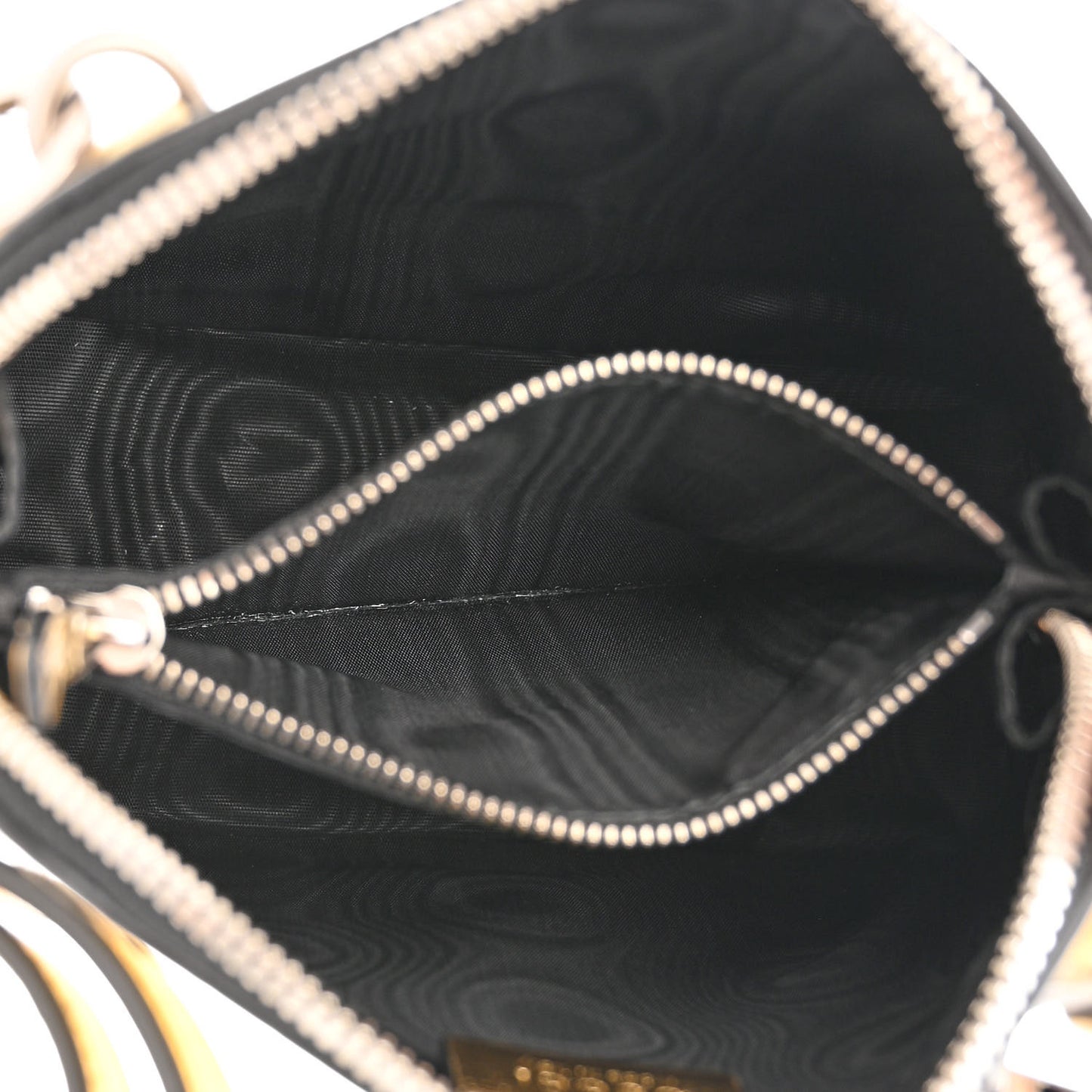 X SEGA Calfskin GUCCY Stars Mini Dome Shoulder Bag Gold