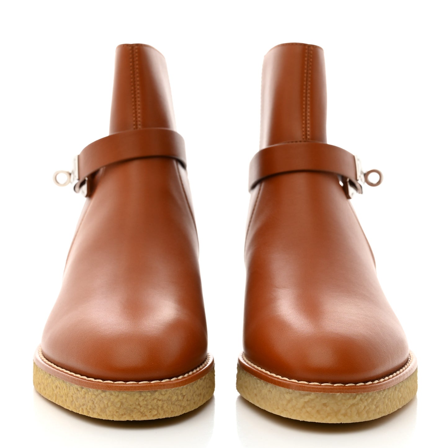Heritage Calfskin History Ankle Boots 38 Naturel