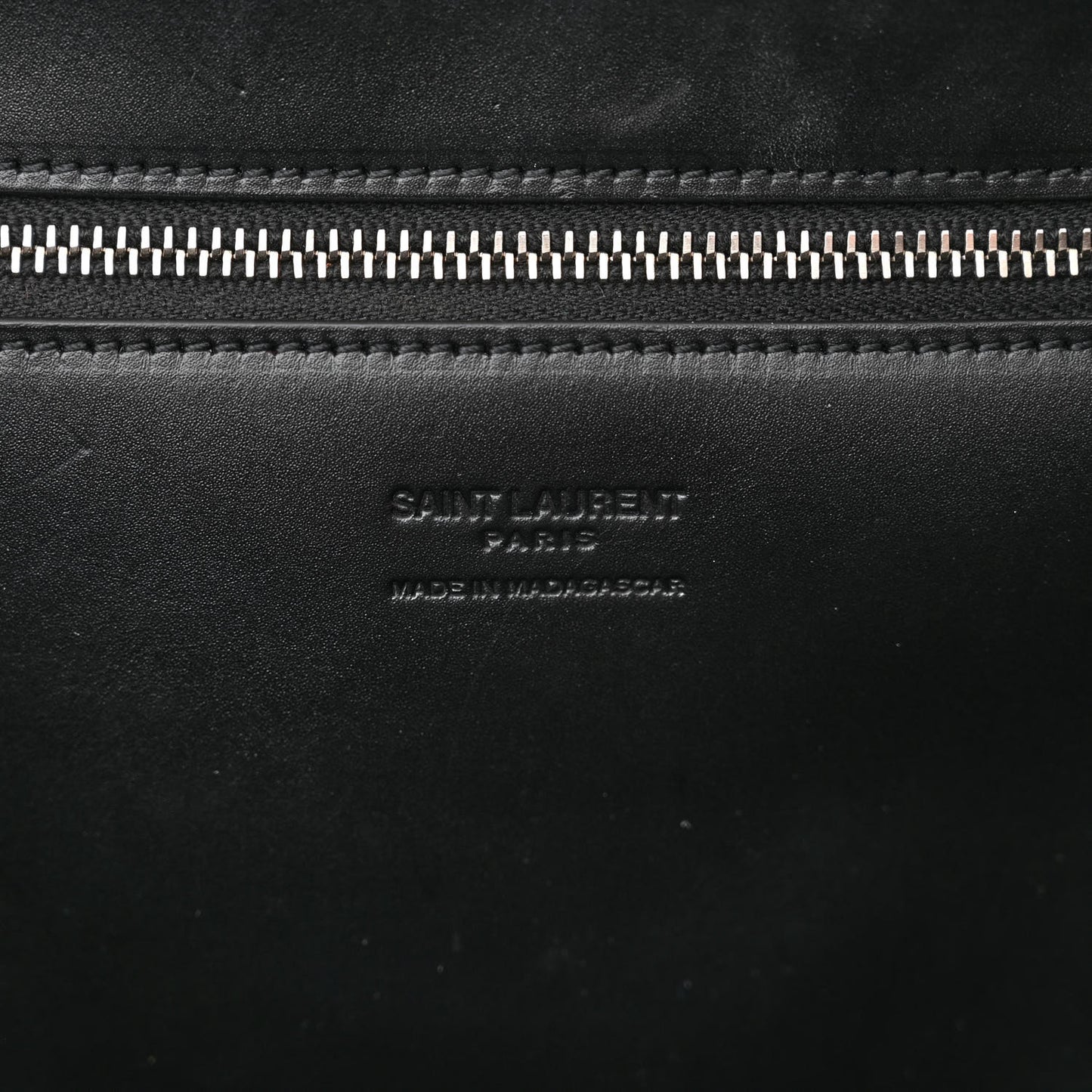 Raffia Medium Panier Bag Black