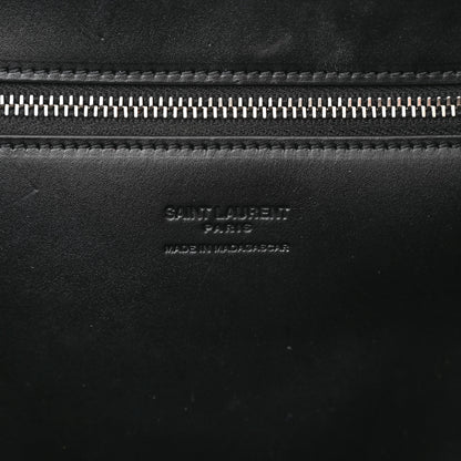 Saint Laurent Raffia Medium Panier Bag Black 6 of 9