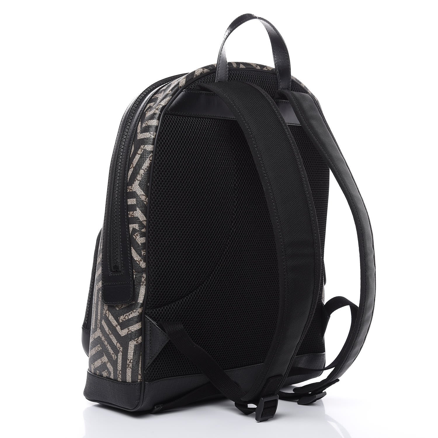 Gucci GG Supreme Monogram Caleido Medium Day Backpack Black 3 of 10
