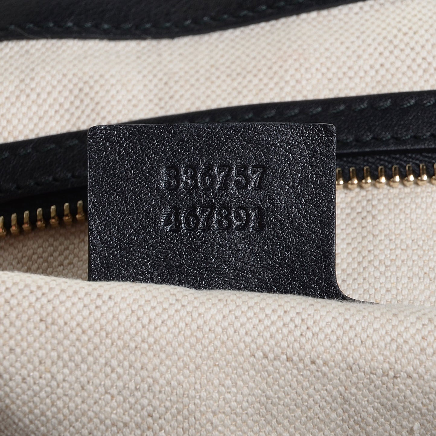 Guccissima Medium Emily Shoulder Bag Black