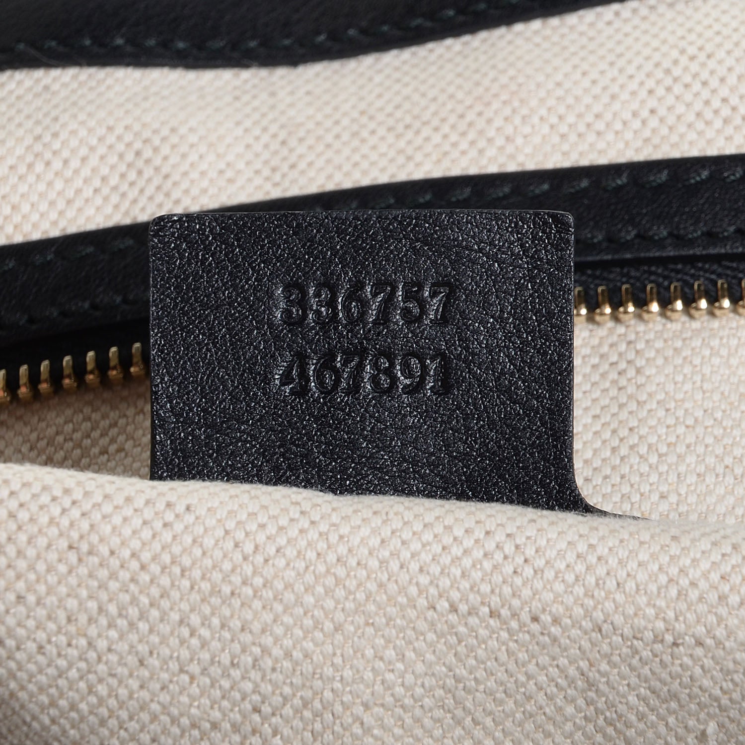 Gucci Guccissima Medium Emily Shoulder Bag Black 7 of 8