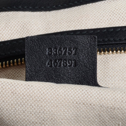 Gucci Guccissima Medium Emily Shoulder Bag Black 7 of 8