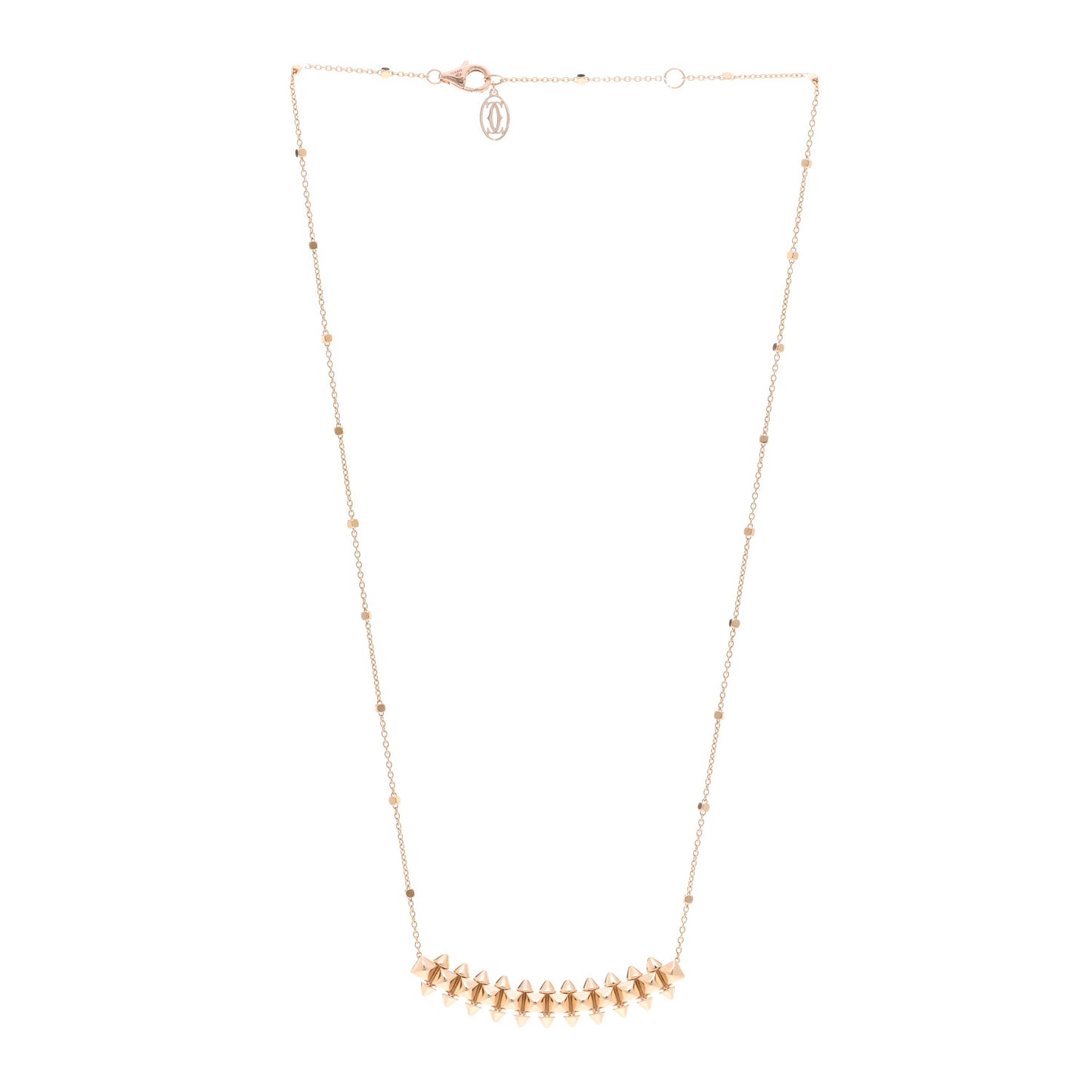 18K Pink Gold Medium Clash de Cartier Necklace
