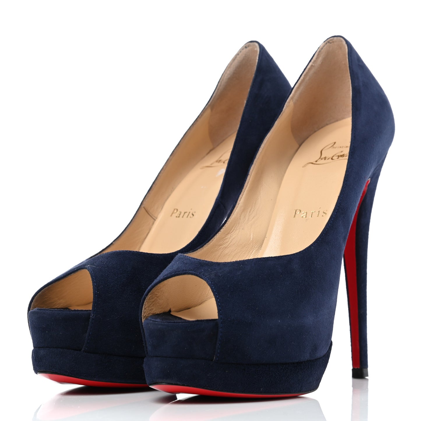 Suede Palais Royal 140 Pumps 37 Navy