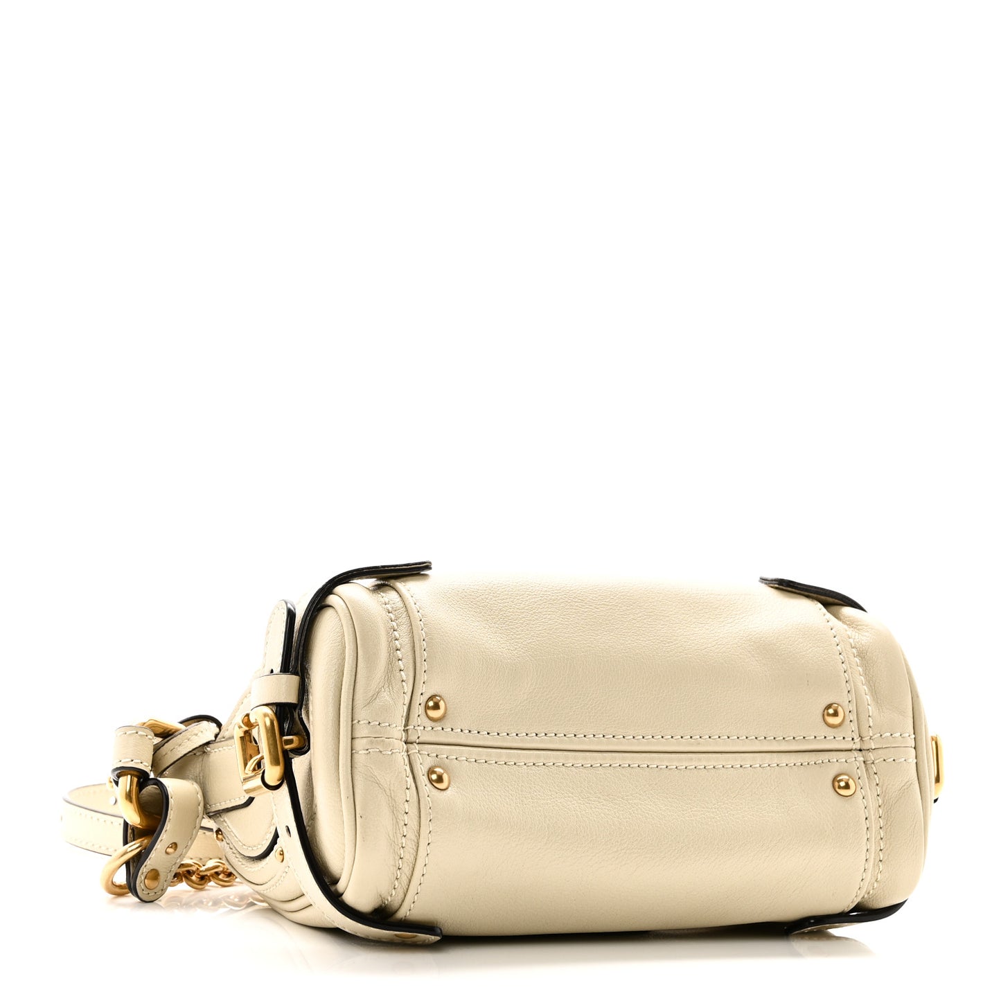 Grained Buffalo Small Paddington Chain Bag Cloudy Cream