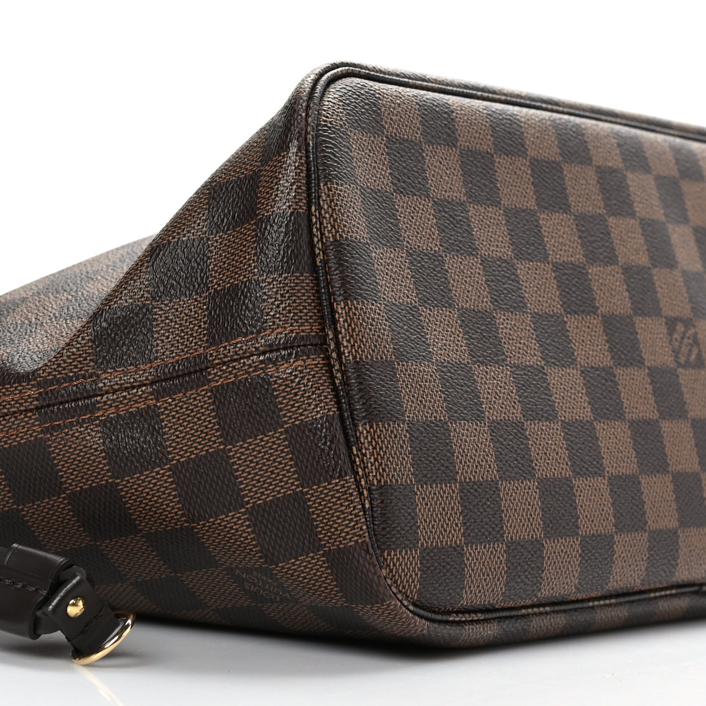 Damier Ebene Neo Neverfull MM Rose Ballerine