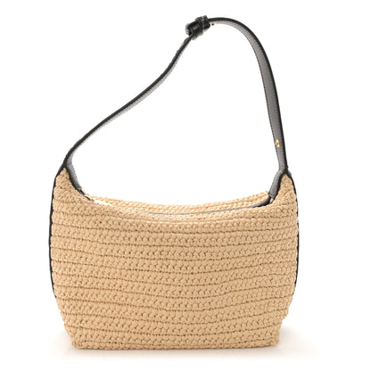 Bottega Veneta Raffia Woven Nappa Intrecciato Mini Wallace Natural Fondant 1 of 10