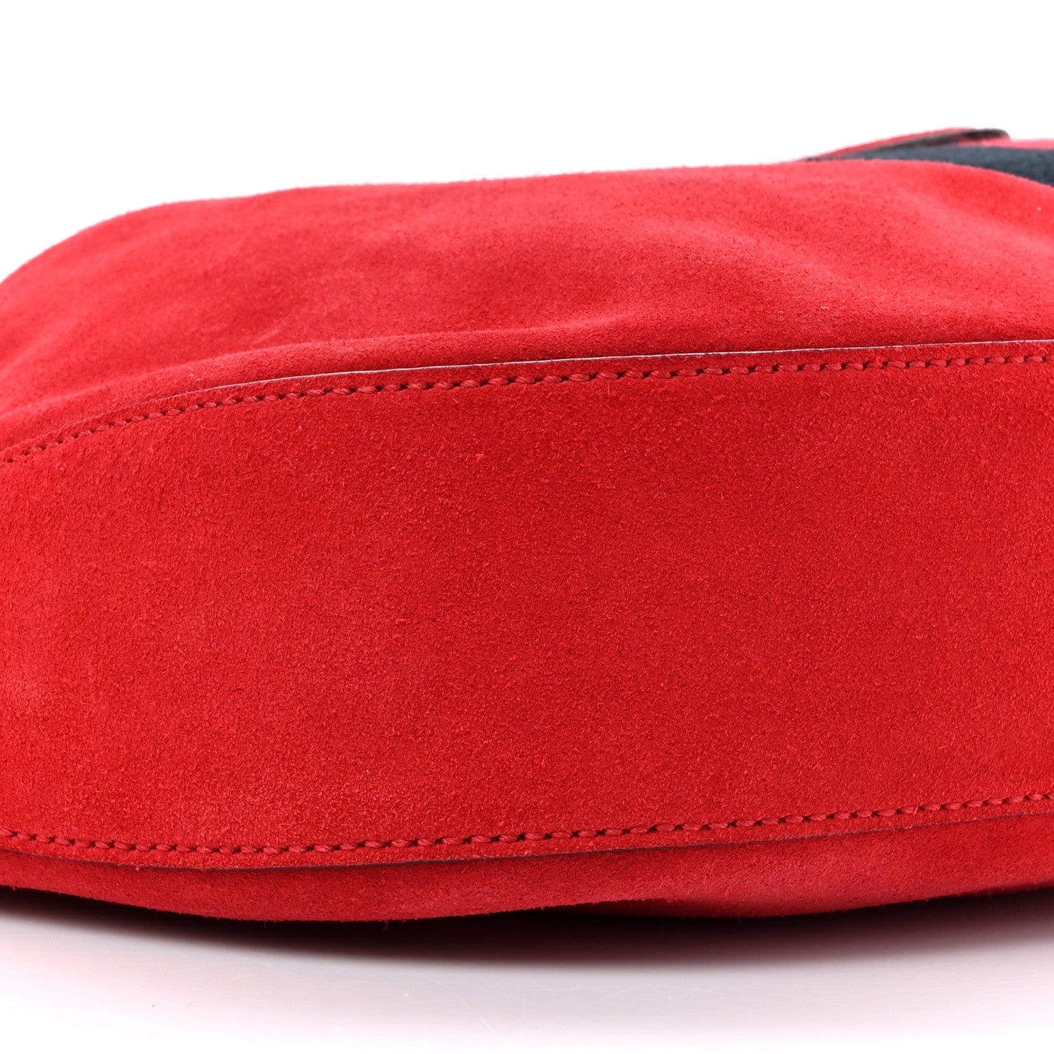 Gucci Soft Suede Web Large Jackie Hobo Red 11 of 15
