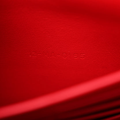 Christian Dior Patent Cannage Miss Dior Promenade Pouch Red 8 of 14