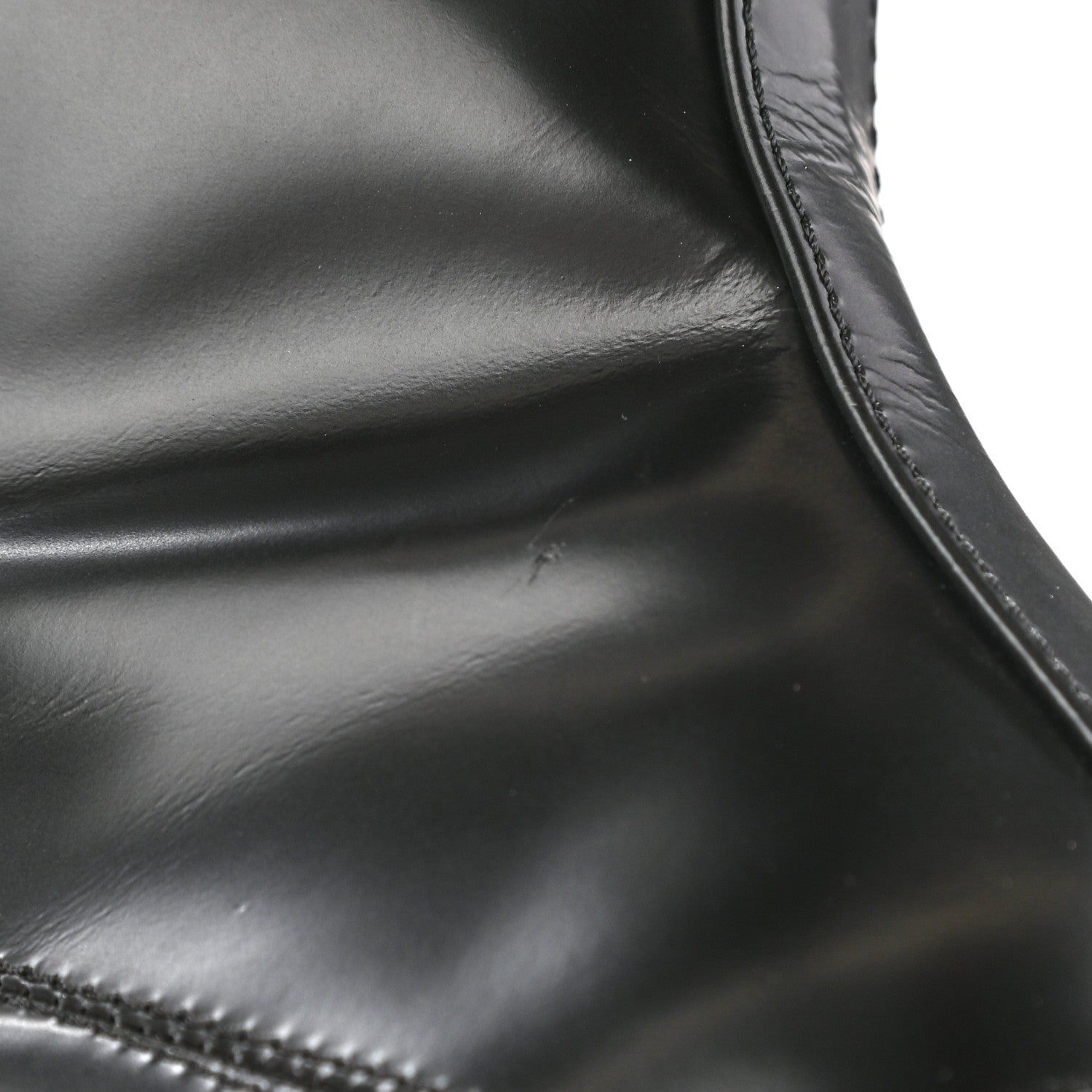 Gucci Magnum Calfskin Pearl Lace Up Combat Ankle Boots 38 Black 9 of 13