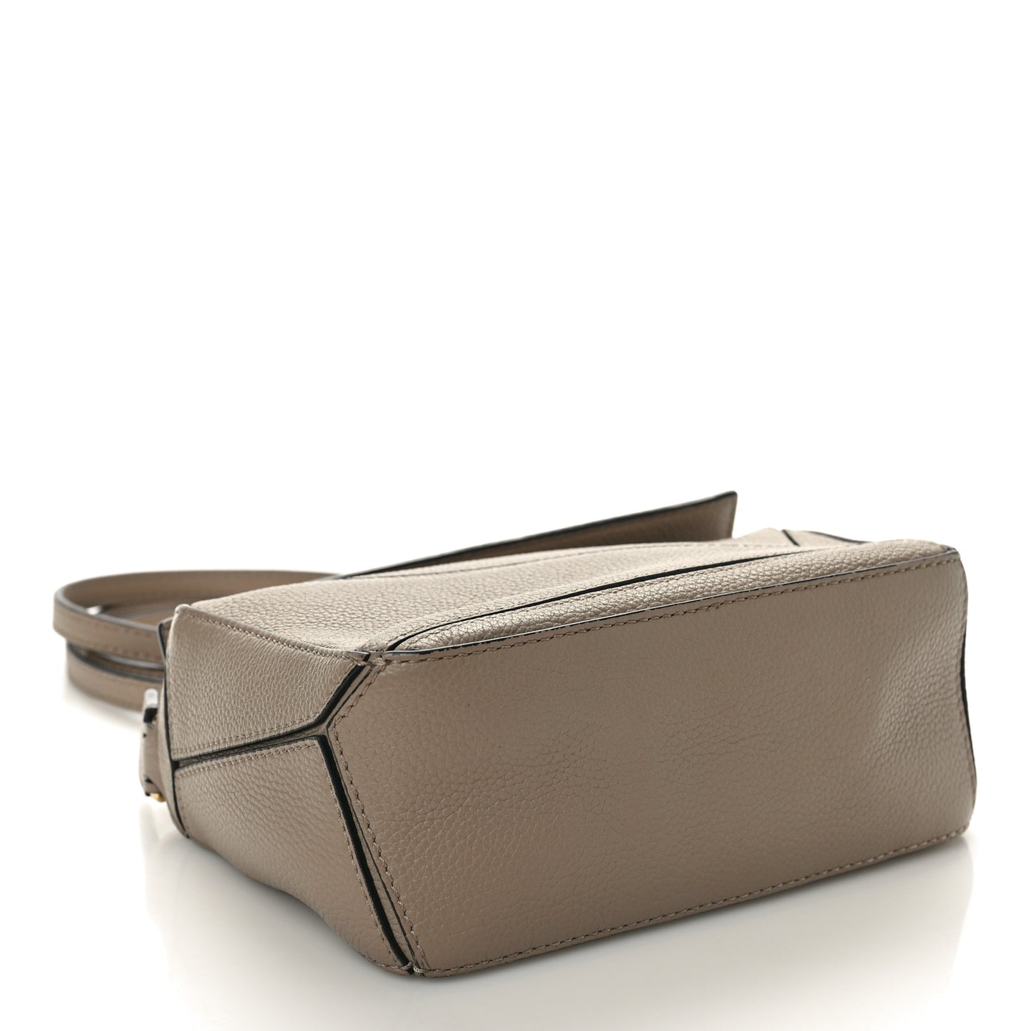 Calfskin Mini Puzzle Bag Sand