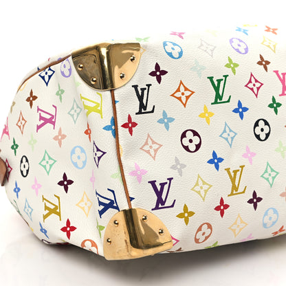 Louis Vuitton Monogram Multicolor Speedy 30 White 8 of 12